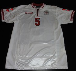 Matchworn J. Heintze Portugal - Denemarken 29-03-2000